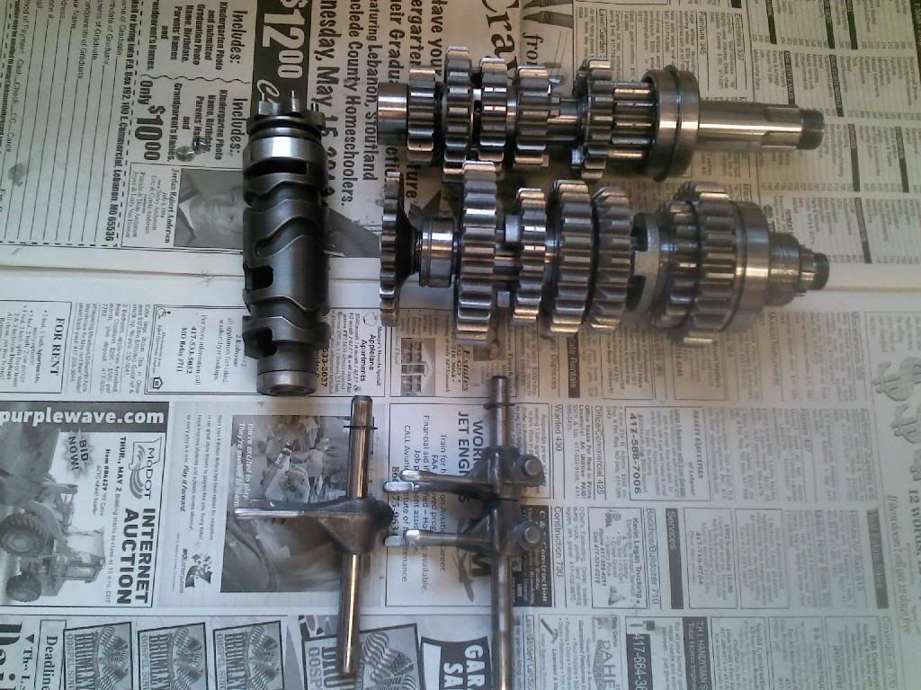 Pro mod transmission and stock transmission for sale. For Sale